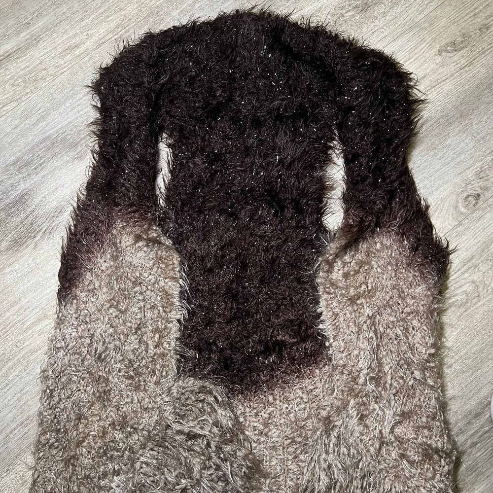 Faux‎ furr vest women's small